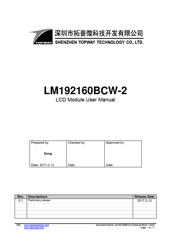 LM192160BCW-2