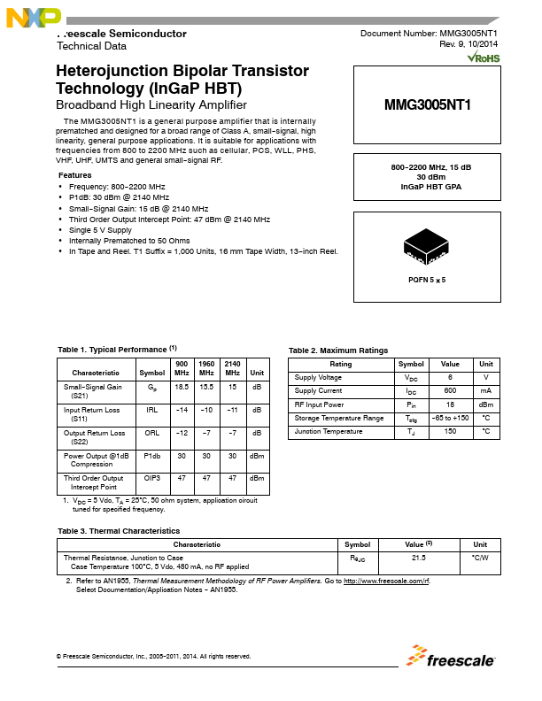 MMG3005NT1