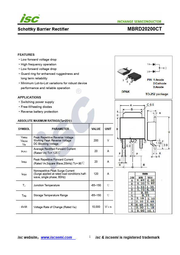 MBRD20200CT