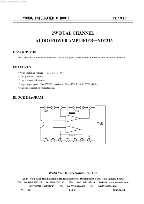 YD1316