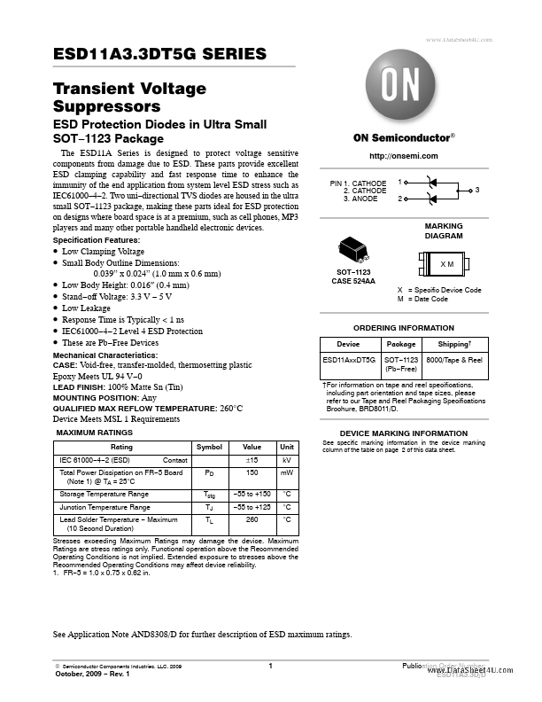 ESD11A3.3DT5G