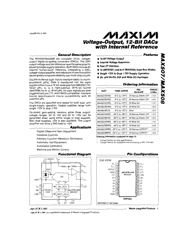 MAX507