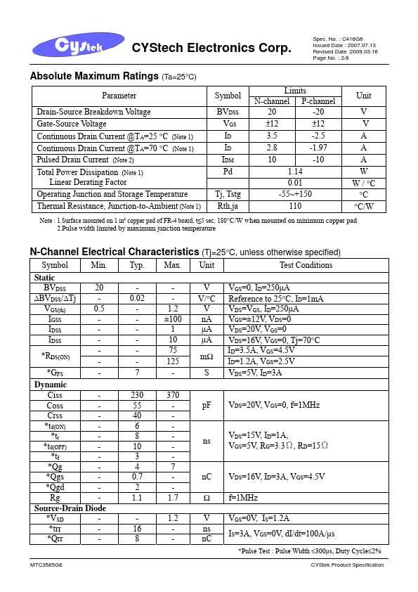 MTC3585G6