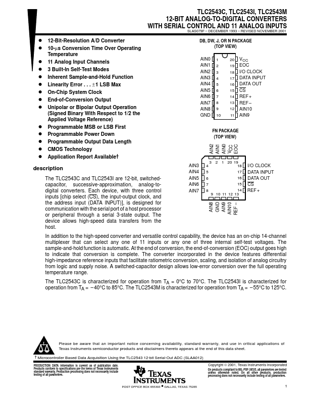 TLC2543I