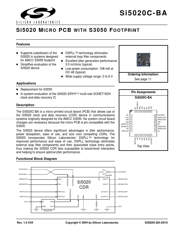 SI5020C-BA