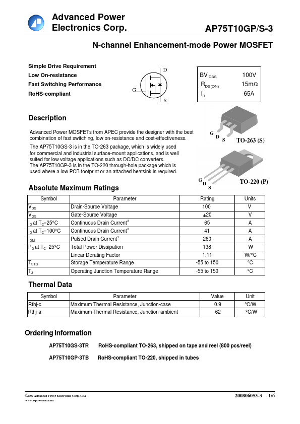 AP75T10GS-3