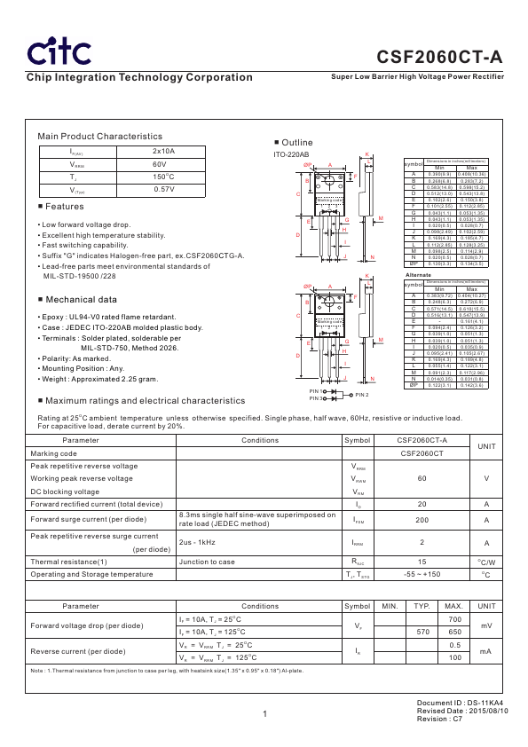 CSF2060CT-A