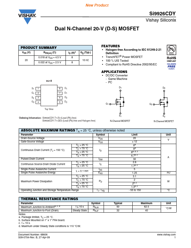 Si9926CDY