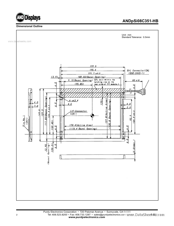 ANDPSI08C351-HB