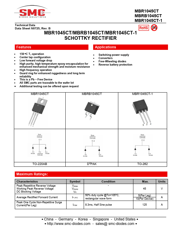 MBRB1045CT