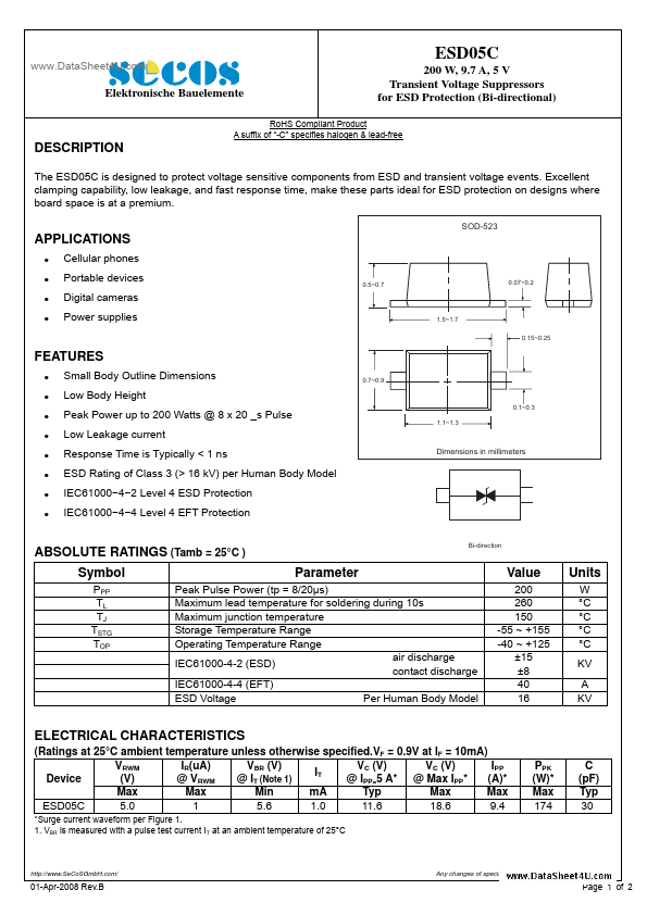 ESD05C