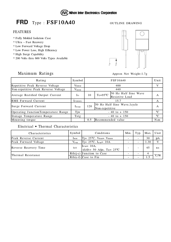 FSF10A40