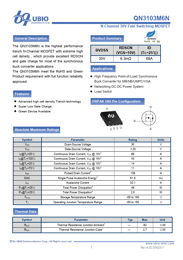 QN3103M6N