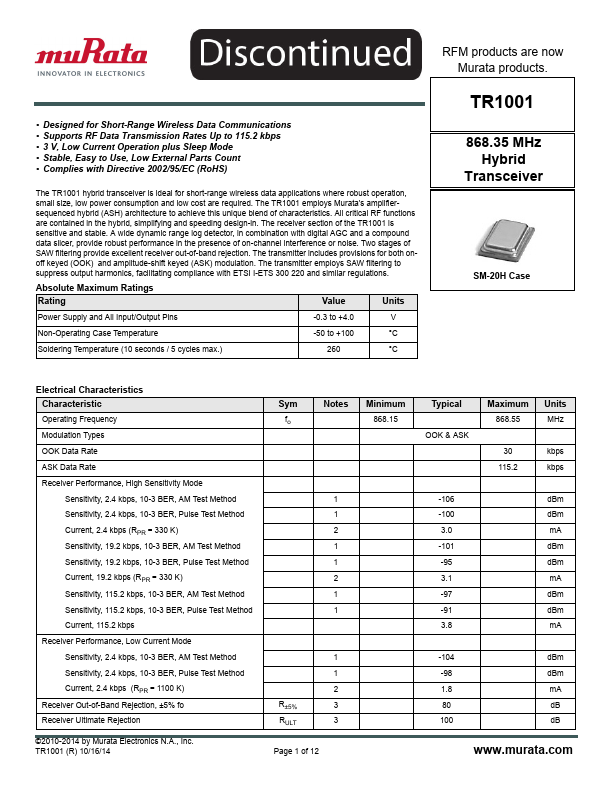 TR1001