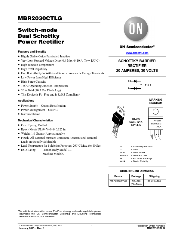 MBR2030CTL