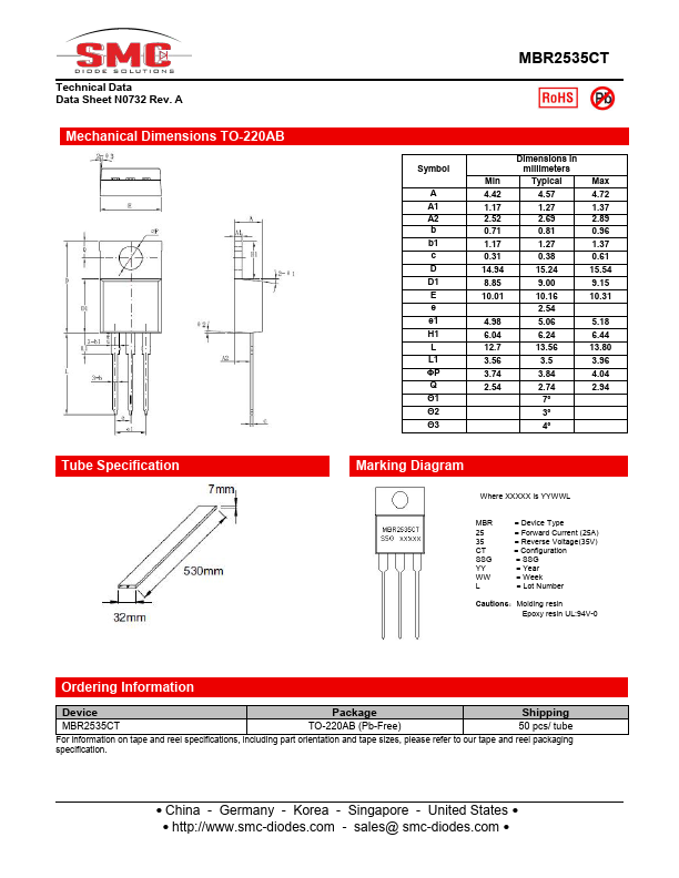 MBR2535CT