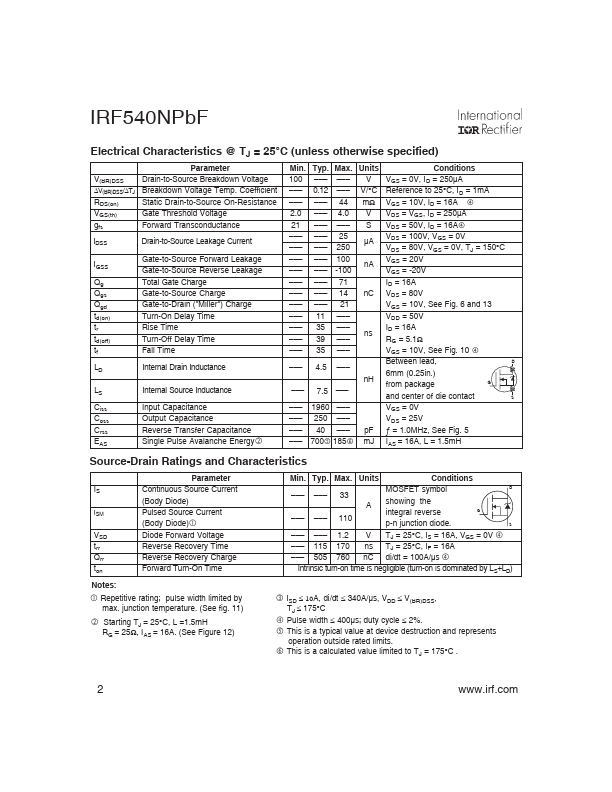 IRF540N