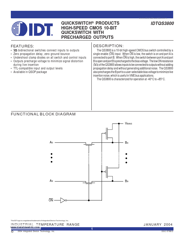 IDTQS3800