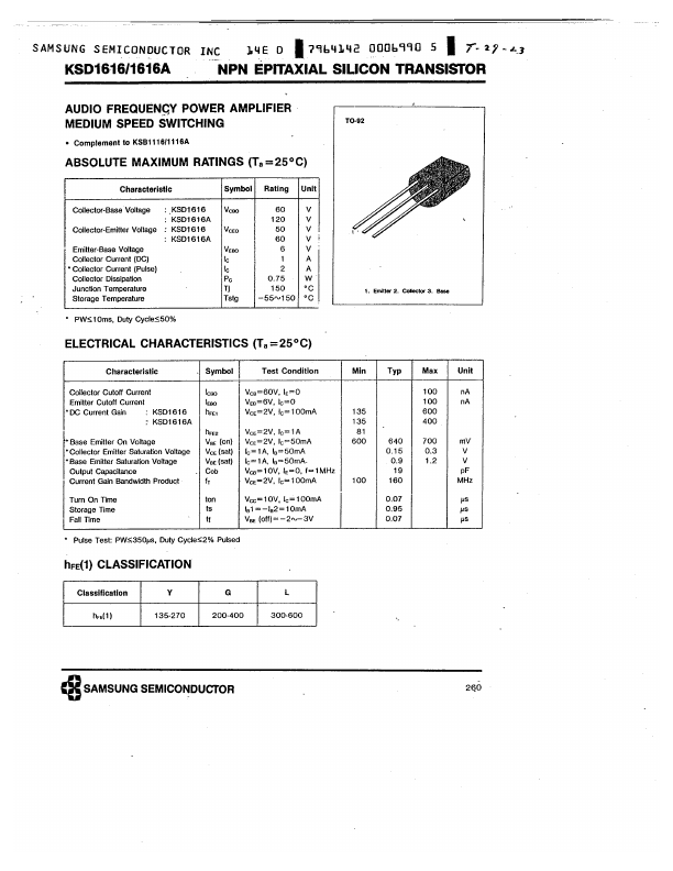 KSD1616A