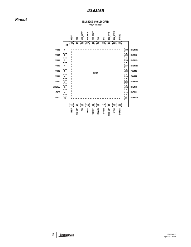 ISL6326B