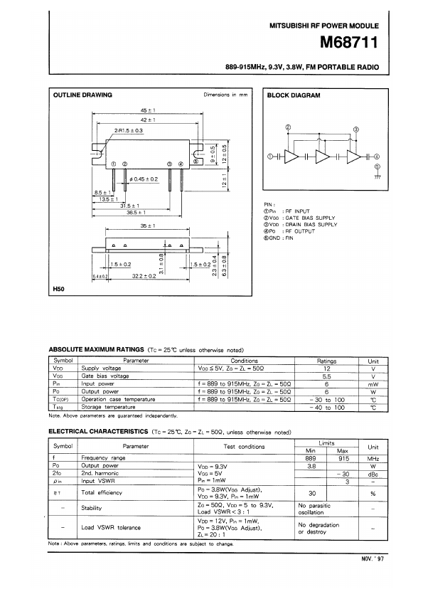 M68711