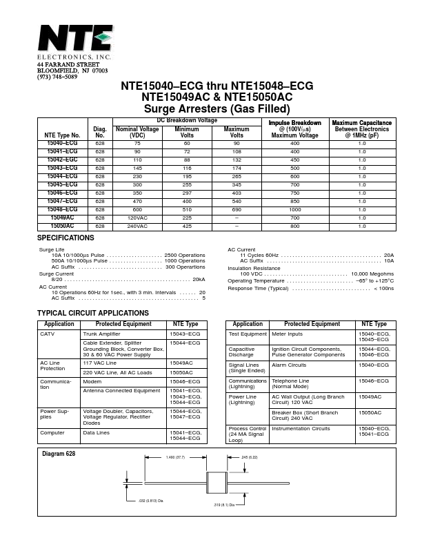 NTE15040-ECG