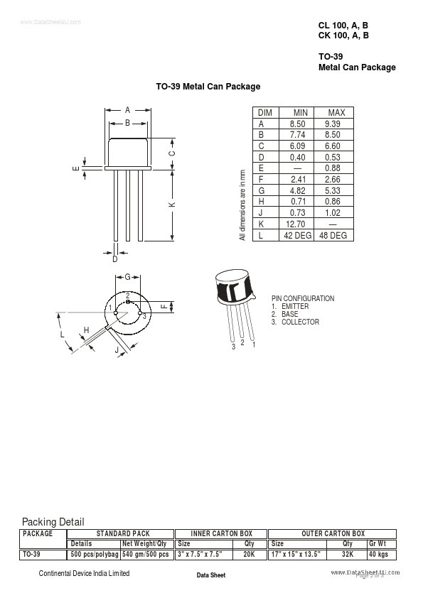 CL100B