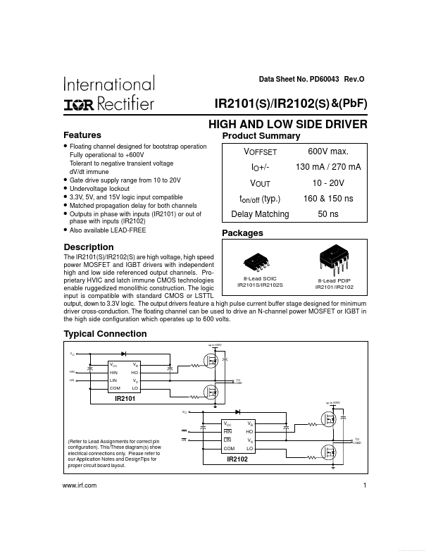 IR2102SPBF