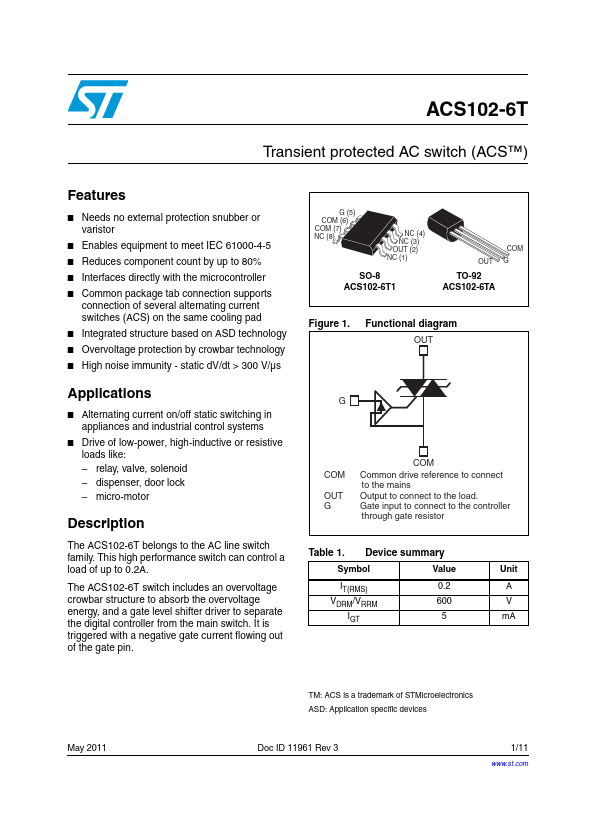 ACS102-6T