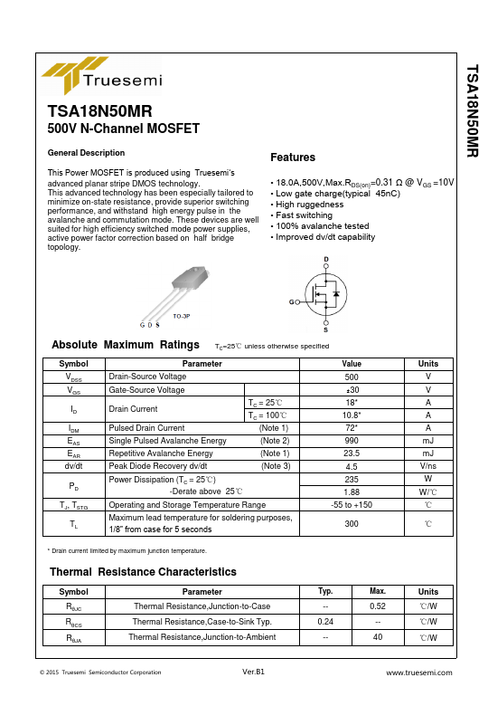 TSA18N50MR