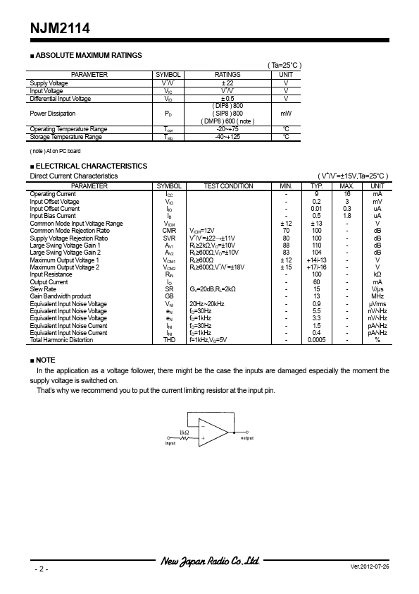 NJM2114