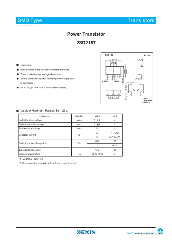 2SD2167