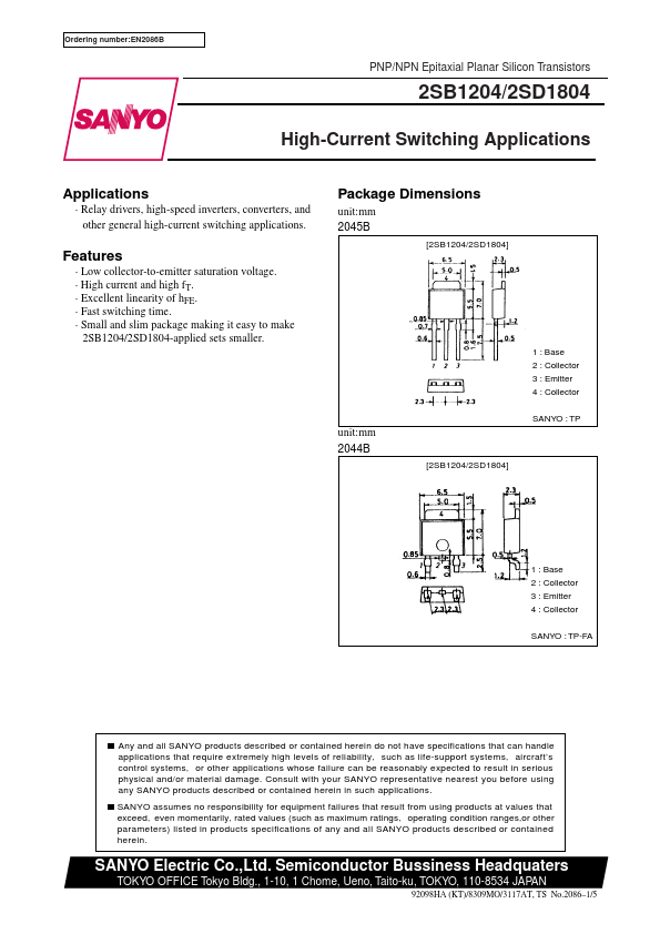 2SD1804