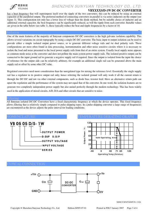 VB0503S-1W