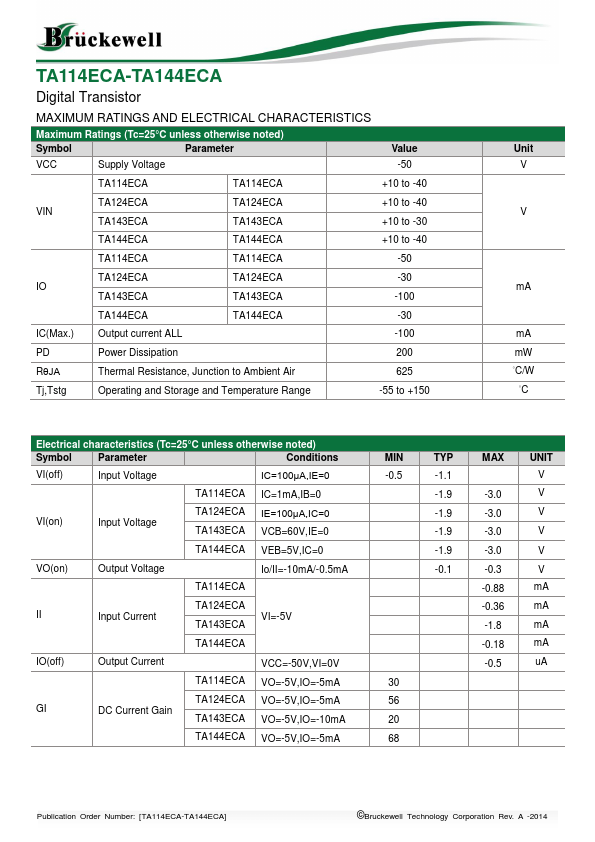 TA114ECA