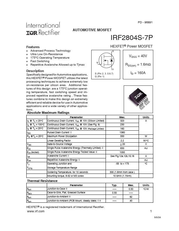 IRF2804S-7P