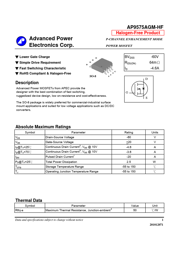 AP9575AGM-HF