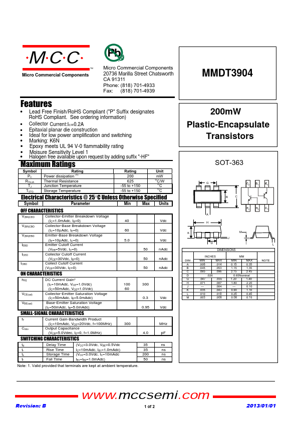 MMDT3904