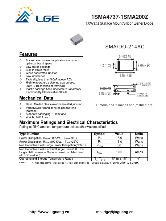 1SMA160Z