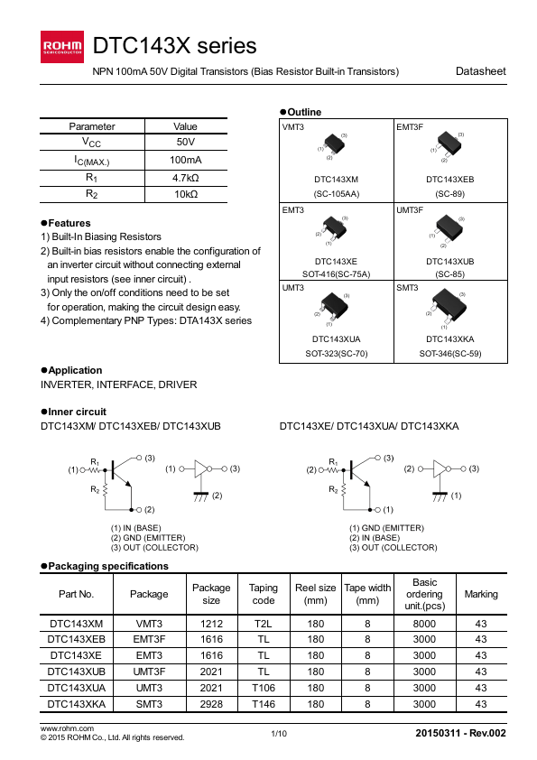 DTC143XKA