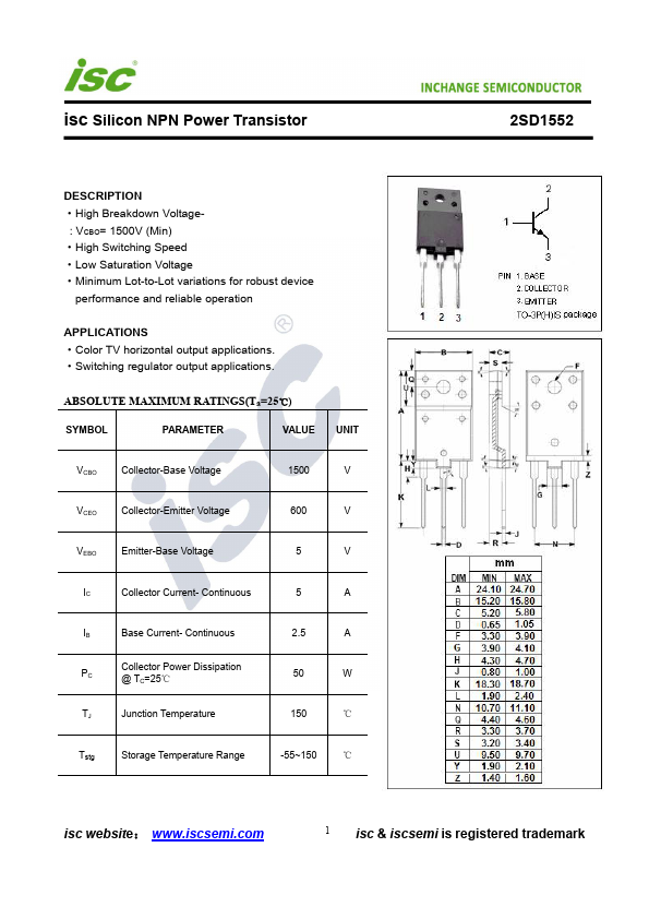 2SD1552