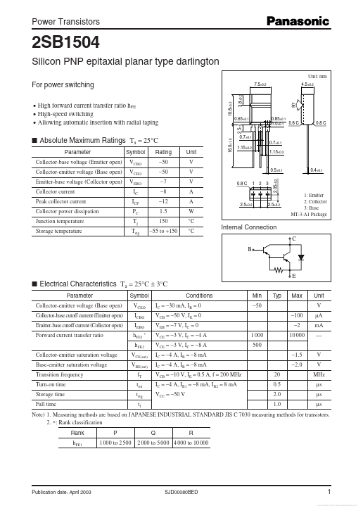 2SB1504