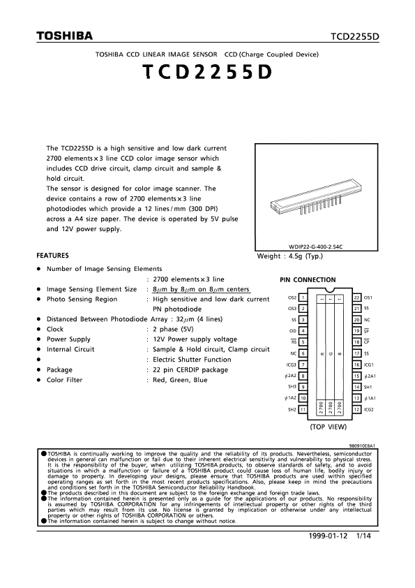 TCD2255D