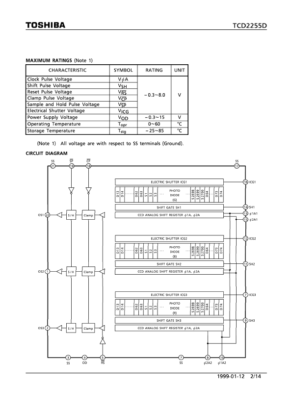 TCD2255D