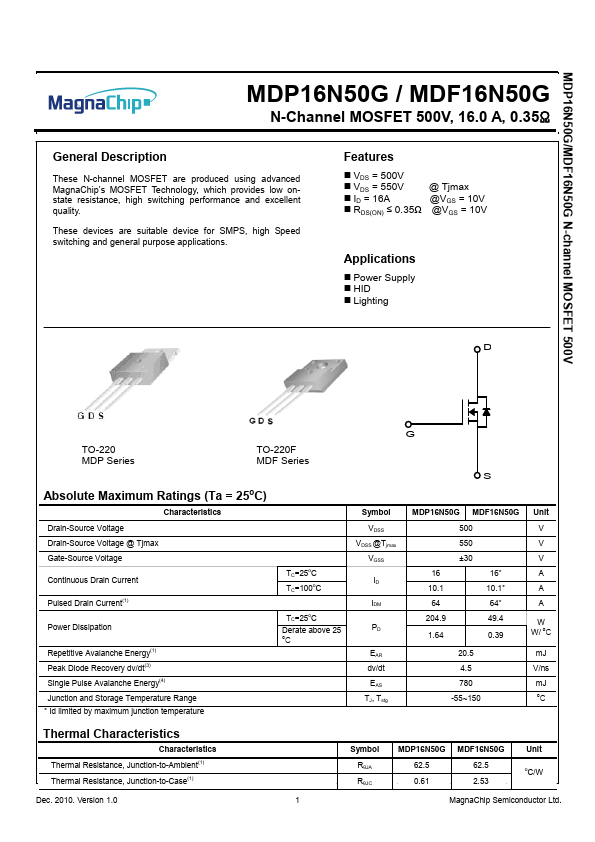 MDP16N50G