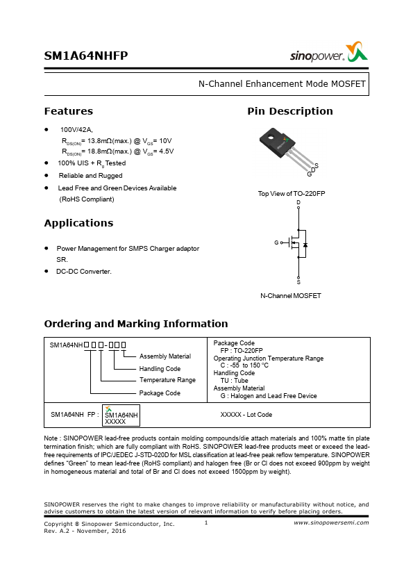 SM1A64NHFP