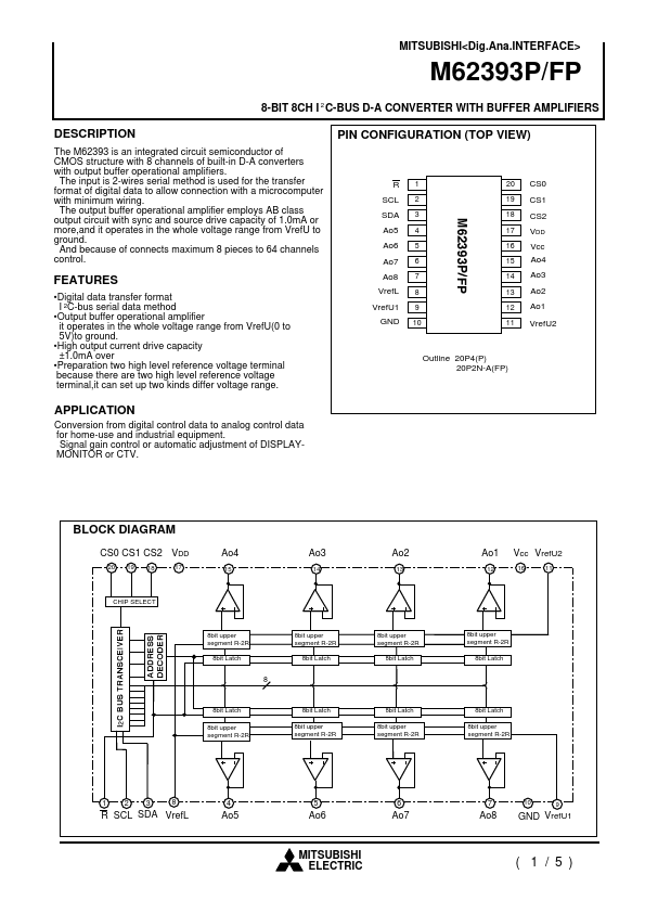 M62393FP