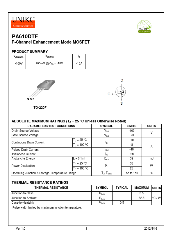 PA610DTF