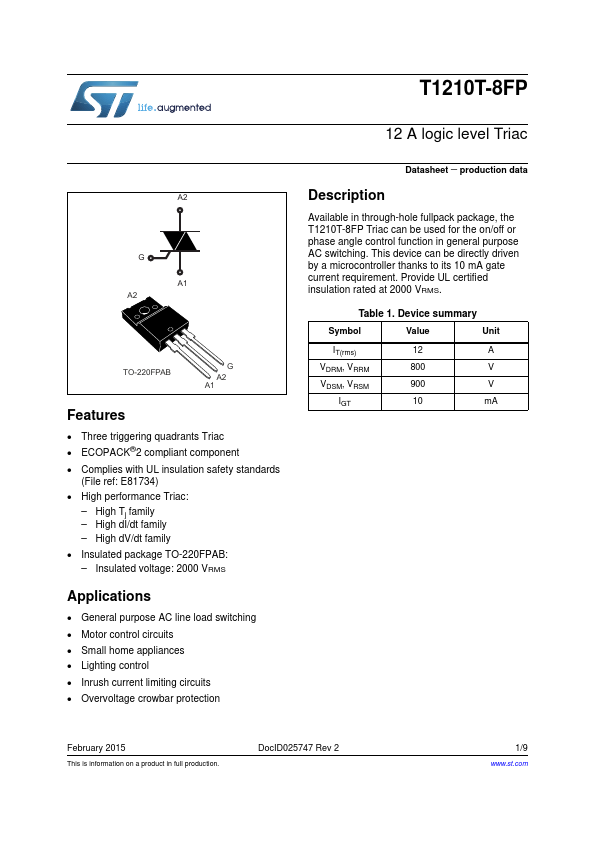 T1210T-8FP