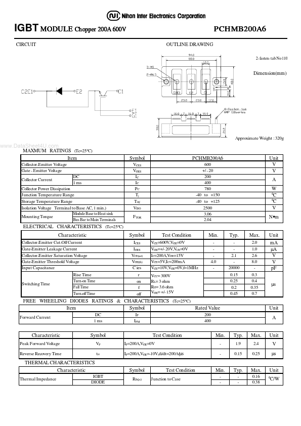 PCHMB200A6